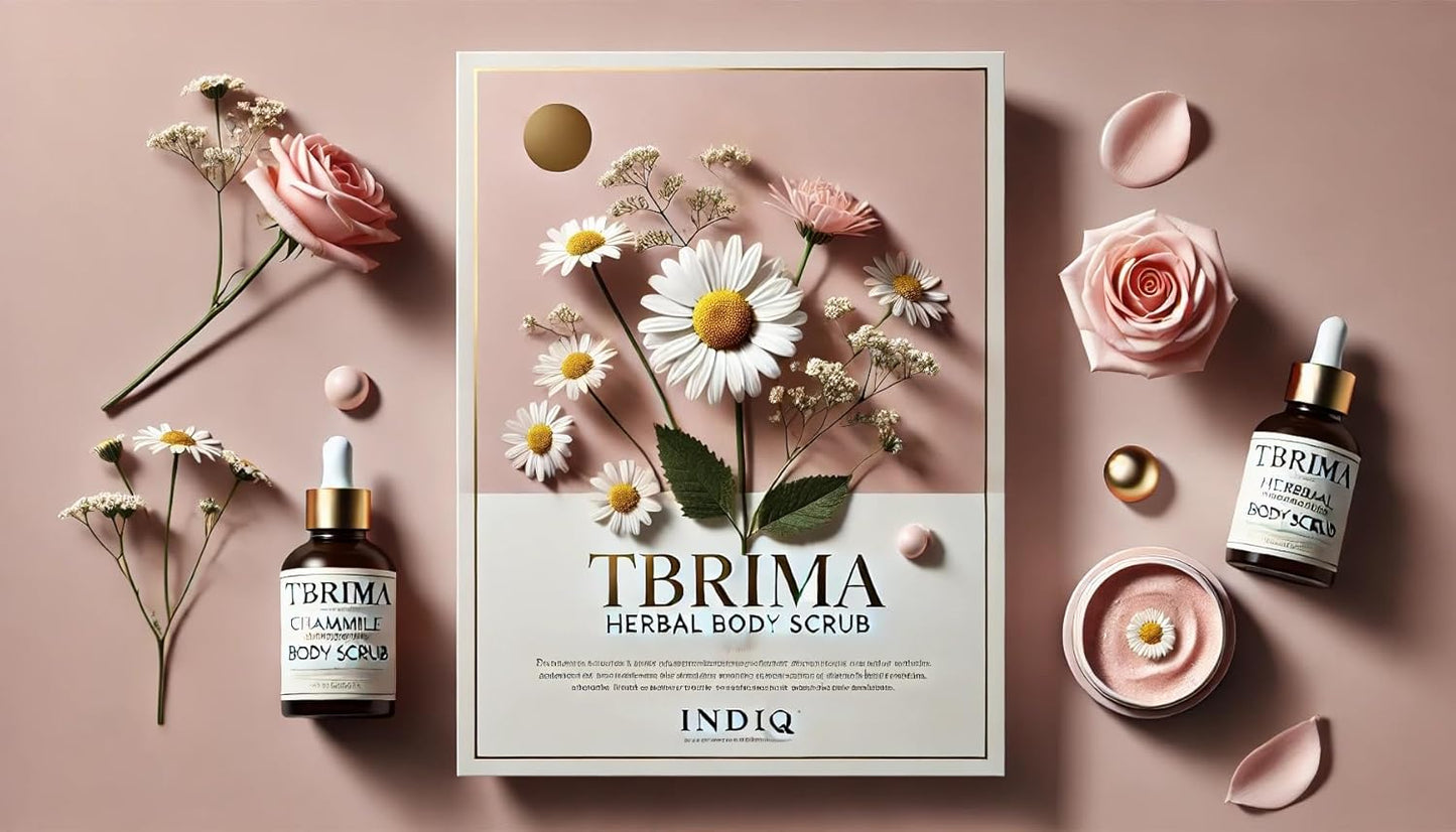 Tbrima Powder - 150g, Herbal Bath Scrub, 100% Herbal, Moroccan skin care ritual