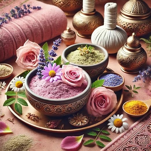 Tbrima Powder - 150g, Herbal Bath Scrub, 100% Herbal, Moroccan skin care ritual