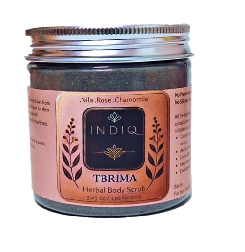 Tbrima Powder - 150g, Herbal Bath Scrub, 100% Herbal, Moroccan skin care ritual